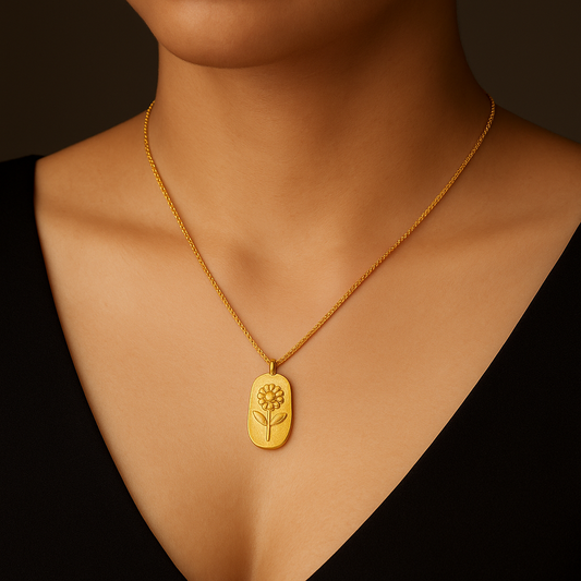 Sunrise Radiance Pendant 🌻 S.R