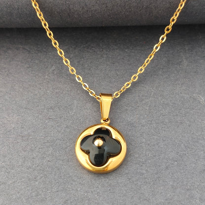 Starlit Shell Pearl Necklace